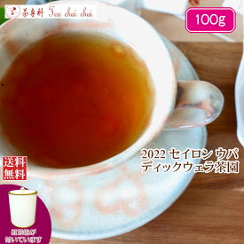紅茶 茶葉 茶缶付 ウバ ディックウェラ茶園 BOP1/2022 100g【送料無料】 セイロン メール便 紅茶専門店