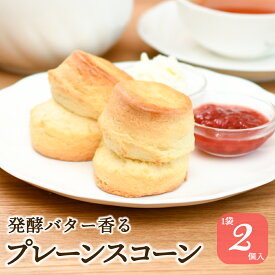 プレーン スコーン 発酵バター香る 手作り 紅茶専門店 英国 クロテッドクリーム 2個入 焼き菓子 スイーツ デザート お菓子 おやつ 朝食 アフタヌーンティー 紅茶 ジャム 常温 美味しい ギフト 贈り物 手土産 プチギフト お茶会 お土産 女性