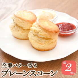 スコーン プレーン お取り寄せ 2個入 英国 クロテッドクリーム 紅茶に合う 手作り 焼き菓子 アフタヌーンティー ギフト 本気で作った 紅茶専門店