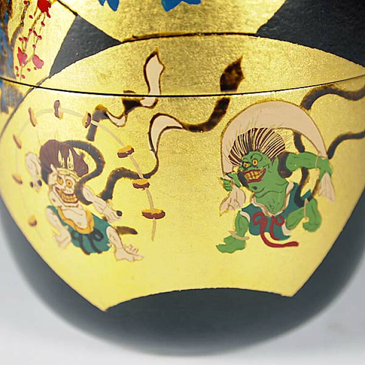 楽天市場】【期間限定半額 通常価格52,800円】お茶道具 黒一閑琳派五図 