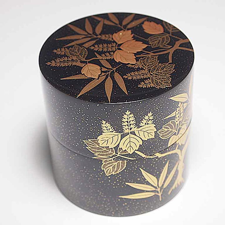 楽天市場】茶道具 棗 薄茶器 笹桐蒔絵中次 和田寿峰作 桐箱入り : お  