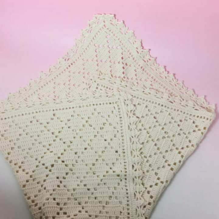 楽天市場 編み針セット オーガニックコットン１００ のポームベビーカラーで編む赤ちゃん用おくるみアフガン 手編みキット ハマナカ 編み図 編みものキット 毛糸専門店 手編みオーエン屋