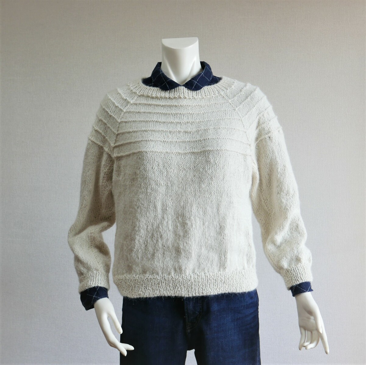 売り値下 ユリハ アルパカ100％ 手編みセーター サイズM | www.ouni.org