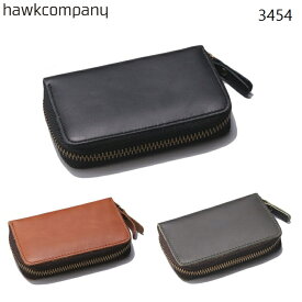 Hawk Company FAUCON ホークカンパニー レザーカードケース じゃばら BOX型小銭入れ付 本革 メンズ レディース 3454