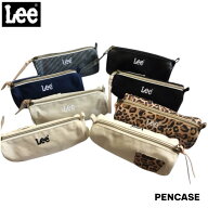 Lee リー ペンケース 筆箱 大容量 ペンポーチ キャンバス デニム 綿コットン マルチケース メンズ レディ…