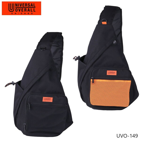 UNIVERSAL OVERALL ユニバーサルオーバーオール ワンショルダーバッグ 12L ボディバッグ 縦型 レディース メンズ 斜めがけ UVO-149A