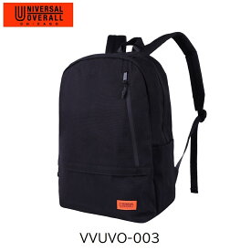 UNIVERSAL OVERALL ユニバーサルオーバーオール リュック 黒 レディース メンズ バッグ デイパック バックパック VVUVO-003B