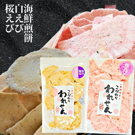 2000円 ポッキリ 訳あり せんべい しろえび 1袋 桜えび 1袋 ×【2 セット 】 えびせんべい 送料無料 割れせんべい 海鮮せんべい ワケあり おせんべい 食品 お試し われせん アウトレット スイーツ お土産 誕生日 お菓子 プレゼント おいしい 美味しい お菓子送料無料