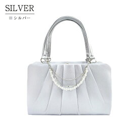 結婚式 バッグ パーティーバッグ クラッチバッグ ミニバッグ ハンドバッグ 二次会 キャバ用バッグ パーティー ドレス用 キャバドレス パーティードレス ハーフ プリーツ サテン クラッチバッグ パーティーバッグ【BGP004】