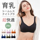 ナイトブラ 育乳 ブラジャー ノンワイヤー シームレス ストレスフリー 育乳ブラ ノンワイヤーブラ 大きいサイズ スポーツブラ 夜用ブラ 夏用 マタニティブラ 無地 産後 シンプル ブラ おやすみブラ 補正下着【IN306B】[M便 1/2]