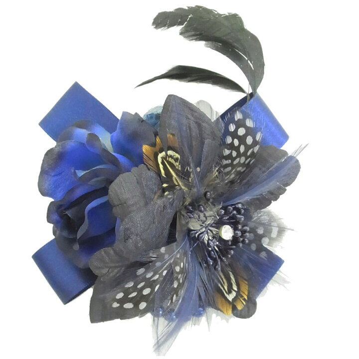 楽天市場 青薔薇 ブルー ローズ サテン リボン コサージュ ゴスロリ Tearsheaven Web Shop
