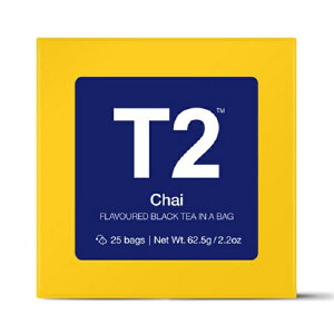 T2 tea `C Chai 62.5g (2.5g×25P) g eB[obN Mtg v[g a ̓ o^C zCgf[