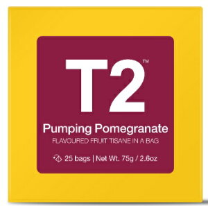 T2 tea UNeB[Pumping Pomegranate Tea (3g×25P) eB[obN Mtg v[g@a