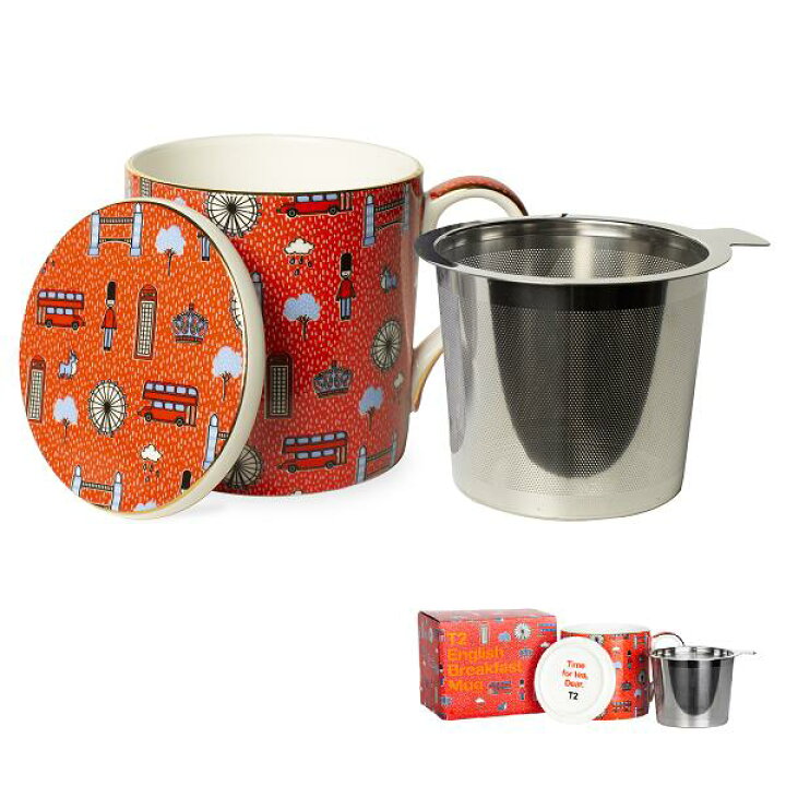 楽天市場】T2 tea ティーセット『English Breakfast』 紅茶用具  