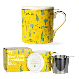 T2 tea ティーセット『new-york-breakfast』 紅茶用具 ギフト プレゼント 誕生日 母の日 バレンタイン ホワイトデー