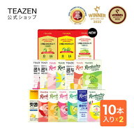 [TEAZEN 公式ショップ 正規品] ティーゼン コンブチャ 5g*10包 りんご酢 5g*10本/アップルサイダービネガ…