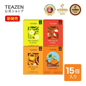 �y�V�����z[TEAZEN �����V���b�v ���K�i] �e�B�[�[�� �e�B�[�o�b�O 4�� /V FIT ���ڂ��Ⴀ������1.5g*15����/�n�j�[�e�B�[�J���~�[��1.5g*15����/�n�j�[�e�B�[�A�b�v�� 2.0g*15����/�n�j�[�e�B