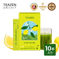 [TEAZEN 公式ショップ 正規品] V FIT抹茶レモン 4g*10包 糖類ZERO