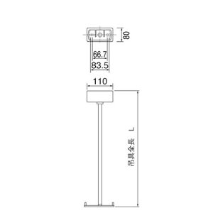 [�@�l����] FP01650C �p�i�\�j�b�N �U���� �݋� �p�^�C�v �S��L500mm�^�C�v [ FP01650C ]