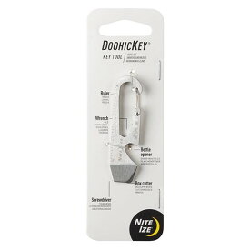 ナイトアイズ ドゥーヒッキー 【クリックポスト】 NITEIZE DOOHICKEY マルチツール 便利グッズ ドライバー レンチ 定規 ボックスカッター 栓抜き カラビナ キーホルダー ステンレス スチール アウトドア ギア おしゃれ