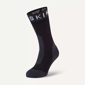 SEALSKINZ 防水 防寒 ソックス 寒冷地用 ミドル丈 シールスキンズ │ 完全防水 極寒 防水靴下 ふくらはぎ丈 秋 冬 メンズ ユニセックス 靴下 くつ下 S M L XL ロードバイク 自転車 登山 釣り キャンプ アウトドア Waterproof Extreme Cold Weather Mid Length Sock