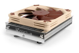 ノクチュア Noctua NH-L9a-AM5 37mm ロープロファイル AM5用Ryzen CPUクーラー/ CPUクーラー / NF-A9x14 PWMファン搭載 /ノクチュア / 自作PC / 静音 / ワークステーション / サーバー / コンパクト / ロープロファイル / ブラウン