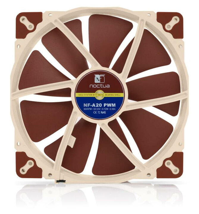 楽天市場】ノクチュア Noctua NF-A20 PWM プレミアム