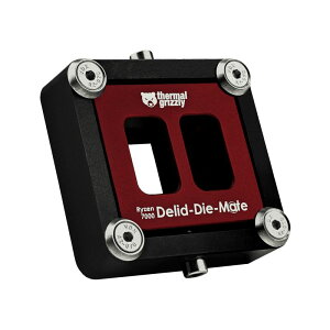 Thermal Grizzly Ryzen 7000 Delid-Die-Mate(S-TG-DDM-R7000-R) / PC / PCp[c / N[[/ p / CPUN[[ / ANZT[ / AMD / T[}OX[ / fbfBOc[ / CPU / AM5 / A~jE / Ryzen / 8X0