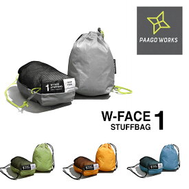 PAAGO WORKS パーゴワークス W-FACE スタッフバッグ 1 ユーティリティバッグ チェストバッグ ショルダーバッグ 登山 バッグ アウトドア US005