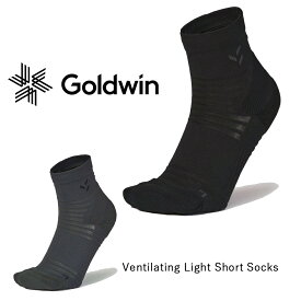 ゴールドウィン GOLDWIN ベンチレーション ライト ショート ソックス C3fit Ventilating Light Short Socks ユニセックス メンズ レディース 靴下 シースリーフィット