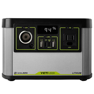 GOALZERO S[[ YETI 200X 120V power station CGeB200GbNX 120{g p[Xe[V |[^ud Ki