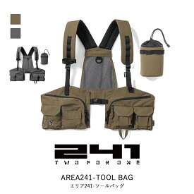 241 ツーフォーワン エリア241 ツールバッグ AREA241-TOOL BAG トップス ジャケット ベスト アクティブ ショルダーストラップ ボトルホルダー