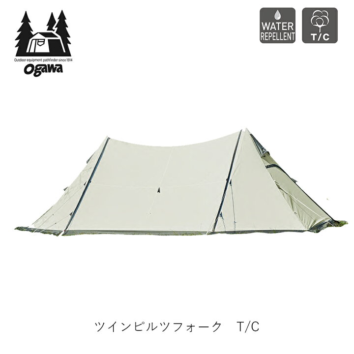 楽天市場】オガワ Ogawa ツインピルツフォーク T/C キャンパルジャパン 