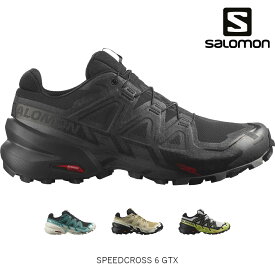 SALOMON サロモン SPEEDCROSS 6 GTX メンズ 男性用トレイルランニング シューズ