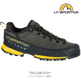 LA SPORTIVA スポルティバ TX5 LOW GTX トラバース X5 ロー ゴアテックス メンズ MENS GORE-TEX 登山靴 マウンテンシューズ トレッキング ヌバックレザー ビブラム 24T900100
