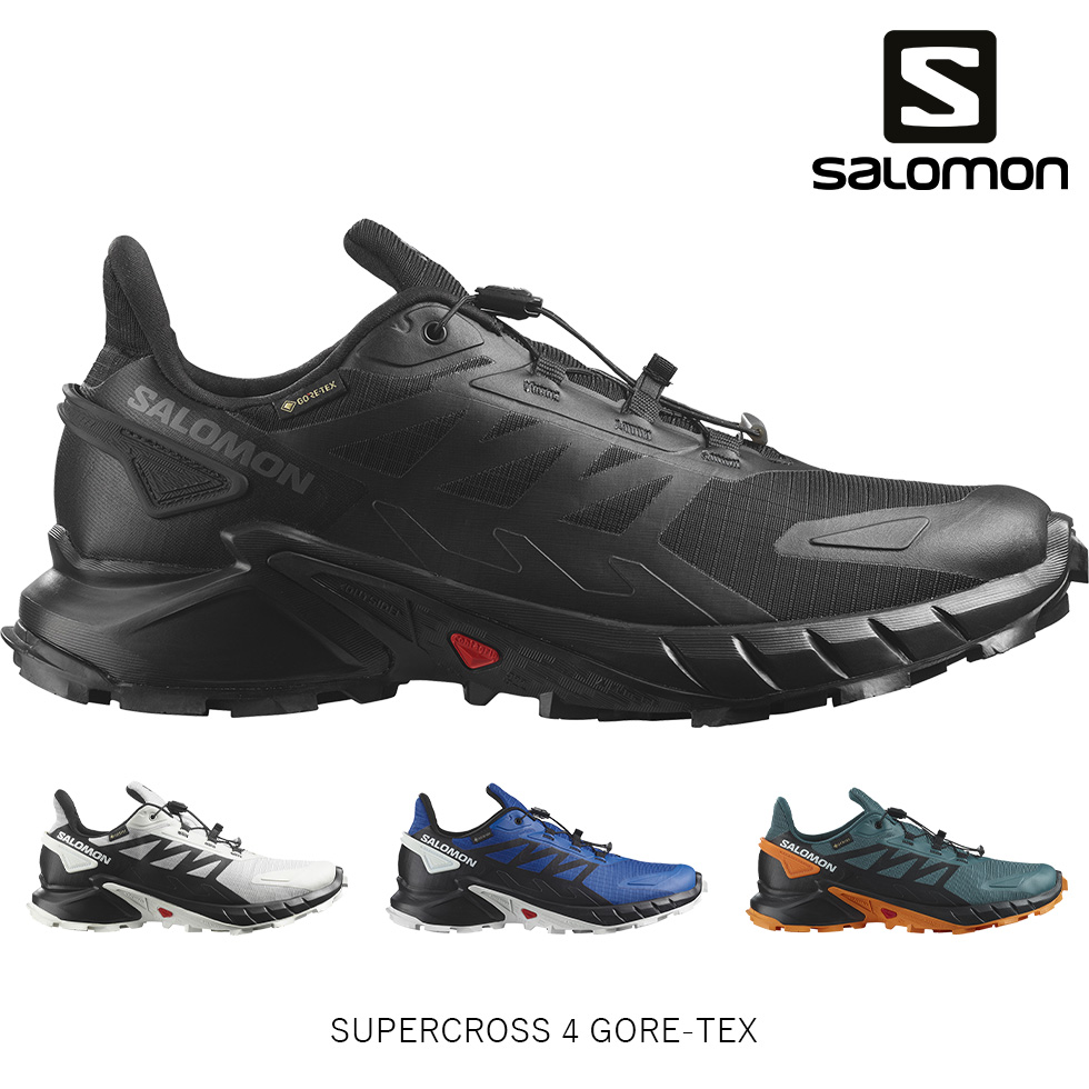 SALOMON サロモン SUPERCROSS GTX スーパークロス ゴアテックス メンズ 男性用トレイルランニング シューズ