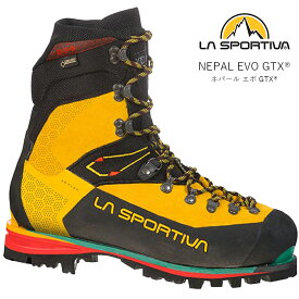 LA SPORTIVA スポルティバ NEPAL EVO GTX ネパール エボ ゴアテックス メンズ 男性用 登山靴 GORE-TEX 厳冬期 アルパイン リニューアル ミニゲイター リムーバルタング 21M100100