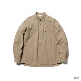 NANGA ナンガ AIR CLOTH COMFY L/S SHIRT エア クロス コンフィー ロング スリーブ シャツ メンズ アパレル ファッション アウトドア アーバン 長袖