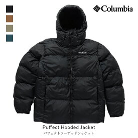 columbia コロンビア Puffect Hooded Jacket パフェクトフーデッドジャケット メンズ ファッション アパレル ウェア ダウン ジャケット アウター キャンプ アウトドア WJ9792