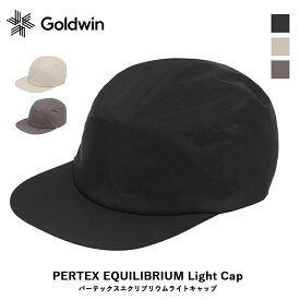 GOLDWIN ゴールドウィン PERTEX EQUILIBRIUM Light Cap パーテックスエクリブリウムライトキャップ ユニセックス メンズ 帽子トレッキング ハイキング GA94196