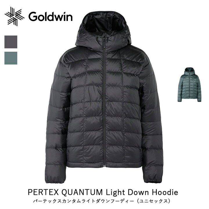 楽天市場】GOLDWIN ゴールドウィン PERTEX QUANTUM Light Down Hoodie 
