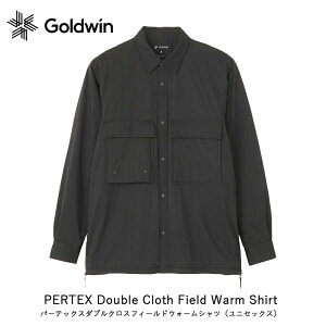 GOLDWIN S[hEB PERTEX Double Cloth Field Warm Shirt p[ebNX_uNXtB[hEH[Vc Y fB[X jZbNX Ap gbvX Vc |Vc GM54300