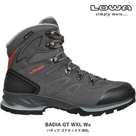 LOWA ローバー BADIA GT WXL Ws バディア ゴアテックス WXL Ws グレー レディース 女性用 登山靴 トレッキング ブーツ ワイド ヴィブラム ハイキング アウトドア L020621