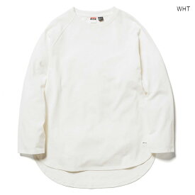 NANGA ナンガ ECO HYBRID RAGLAN SLEEVE TUNIC TEE エコハイブリッド ラグランスリーブ チュニックティー ウィメンズ アパレル インナー カジュアル 無地T NW2211-1G216