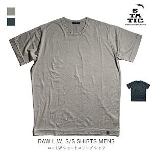 STATIC X^eBbN RAW L.W. S/S SHIRTS MENS [ LW S/S Vc Y Ap oR EFA nCLO gbLO AEghA x[XC\ mE[