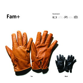 ハンズオングリップ Handson grip Fam+ 手袋 グローブ ファムプラス 天然素材 レザー 高機能フリース ポーラテック POLARTEC