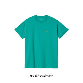 国内正規品 carhartt wip カーハート ダブリューアイピー ショートスリーブチェイスTシャツ Carhartt WIP W' S/S CHASE T-SHIRT 新作 2022 ストリート アウトドア キャンプ ギフト メンズ レディース 半袖 Tシャツ 男女兼用