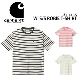 国内正規品 carhartt wip カーハート ダブリューアイピー W' S/S ROBIE T-SHIRT ショートスリーブ ロビー Tシャツ 新作 2022 ストリート アウトドア キャンプ ギフト レディース ウィメンズ 半袖 Tシャツ 女性