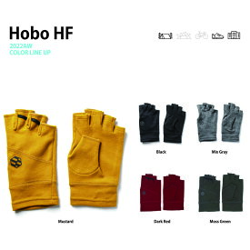 ハンズオングリップ Handson grip Hobo HF ホーボーエイチエフ 手袋 グローブ インナーグローブ メリノウール ハーフカット 登山 ショートカフス フィンガーレス アクティブ 保温性 調湿性