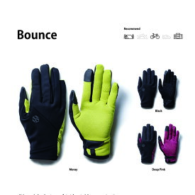 ハンズオングリップ Handson grip Bounce バウンス デュラテックス ポーラテック グローブ 手袋 スマホ対応 メンズ 日本製